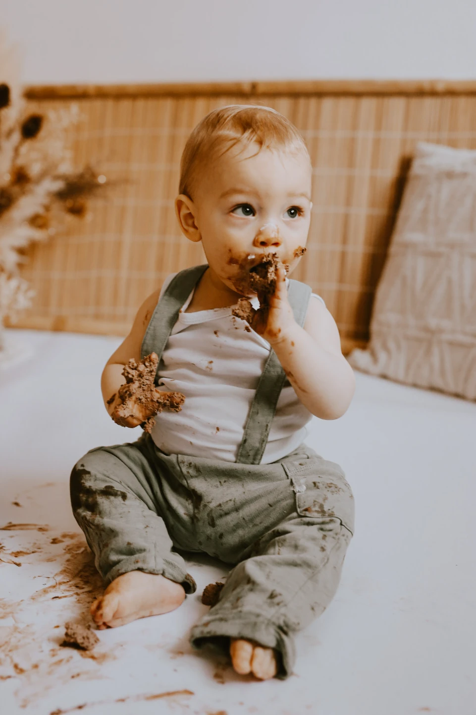 Familie-Baby - Kuchenshooting - Fotografie Schneider Rostock