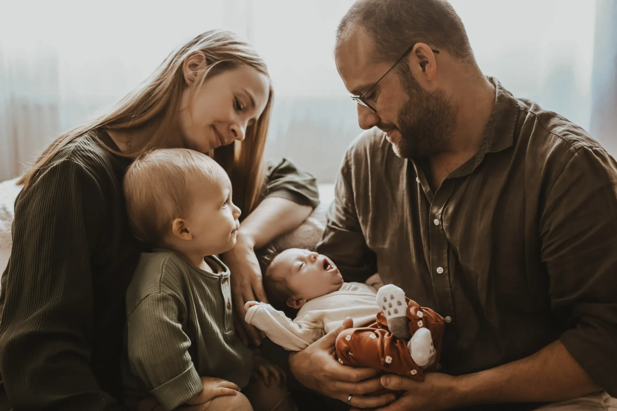 Familenshooting Tageslicht